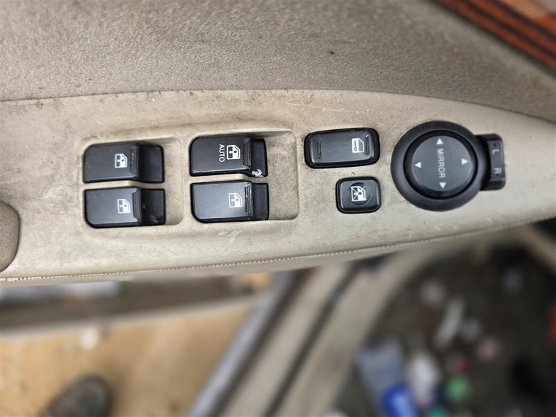 2007 thru 2012 Hyundai Veracruz Driver Side Left Front Door Window Master Switch Driver s lock with mirror and