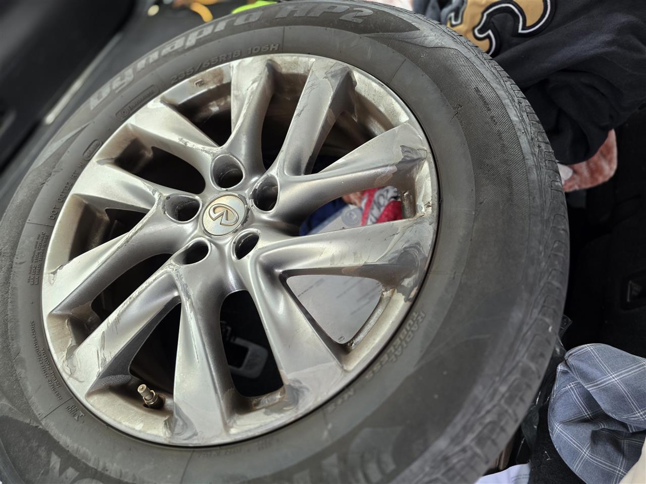 2013 2014 2015 Infiniti QX60, Infiniti JX35 Wheel Rim 18x7 1 2 alloy 10 split spoke
