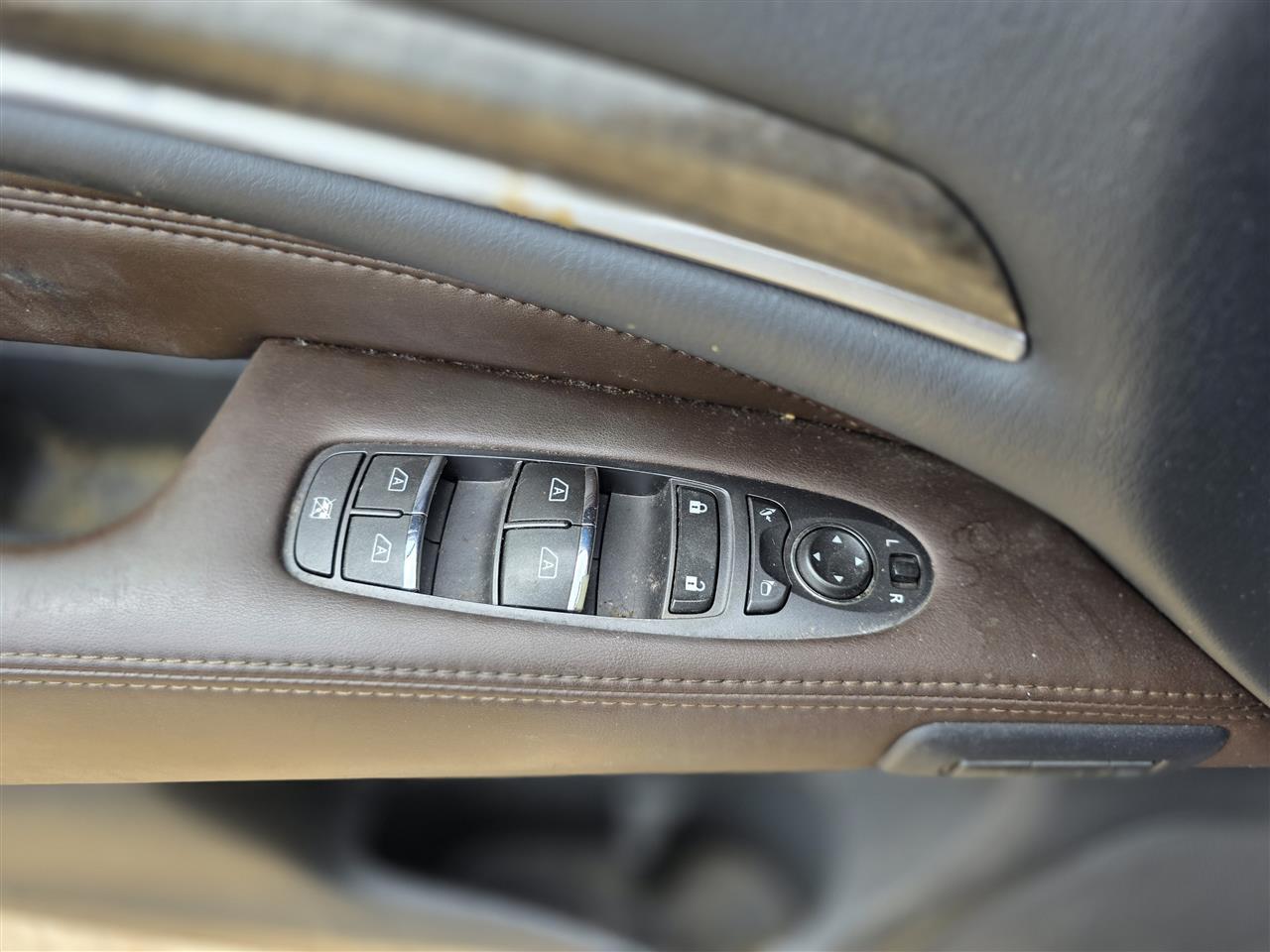 2013 thru 2020 Infiniti QX60, Infiniti JX35 Driver Side Left Front Door Window Master Switch Driver s lock with mirror and