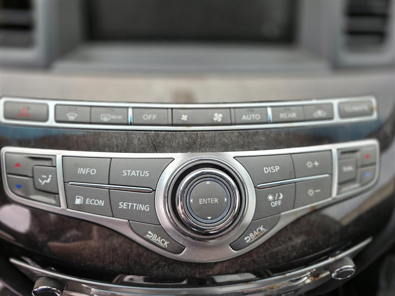 2013 thru 2020 Infiniti QX60, Infiniti JX35, Nissan Pathfinder AC Heater Temperature Climate Control Unit
