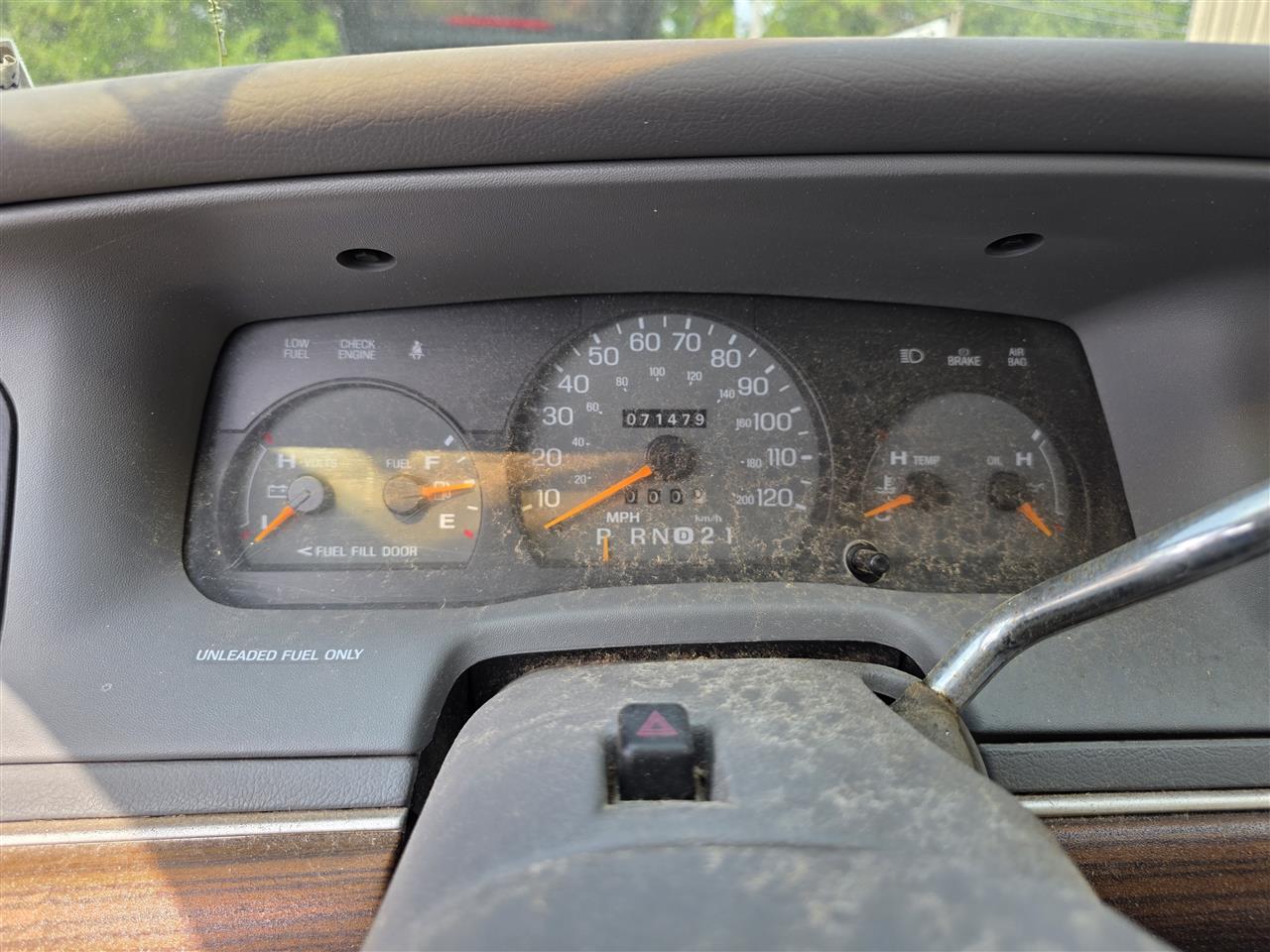 1996 1997 Mercury Grand Marquis Speedometer Instrument Gauge Cluster analog head only MPH