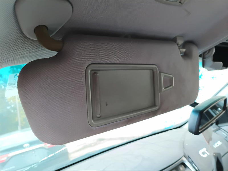2011 thru 2015 Hyundai Sonata Driver Side Left Sun Visor roof illuminated metal L