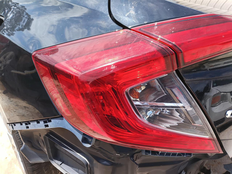 2016 thru 2021 Honda Civic Driver Side Left Tail Light Lamp Assembly Sedan quarter mounted L