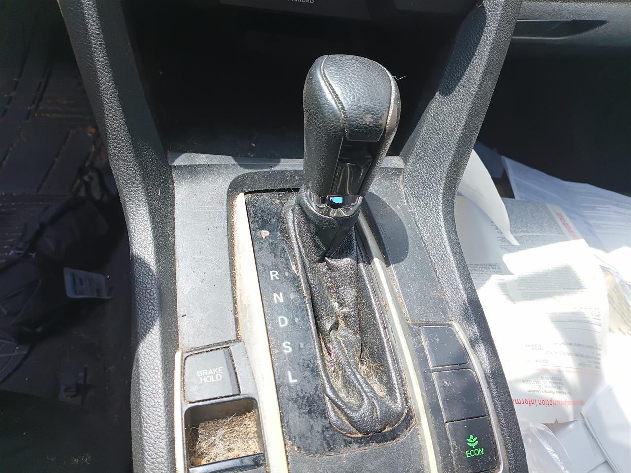 2018 Honda Civic Transmission Gear Shifter Assembly