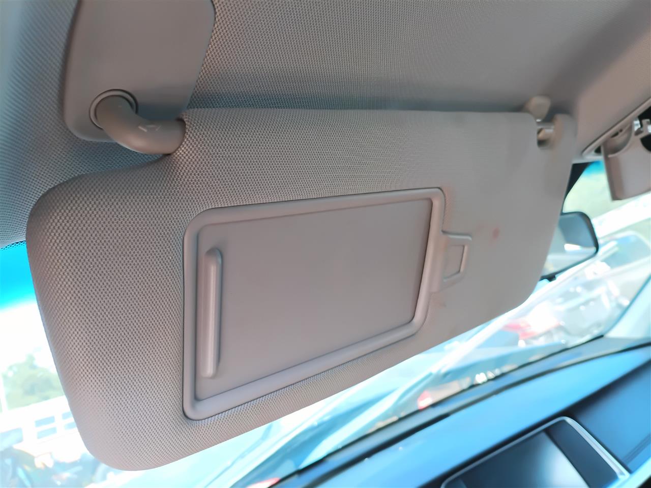 2016 thru 2020 KIA Optima Driver Side Left Sun Visor without sunroof L