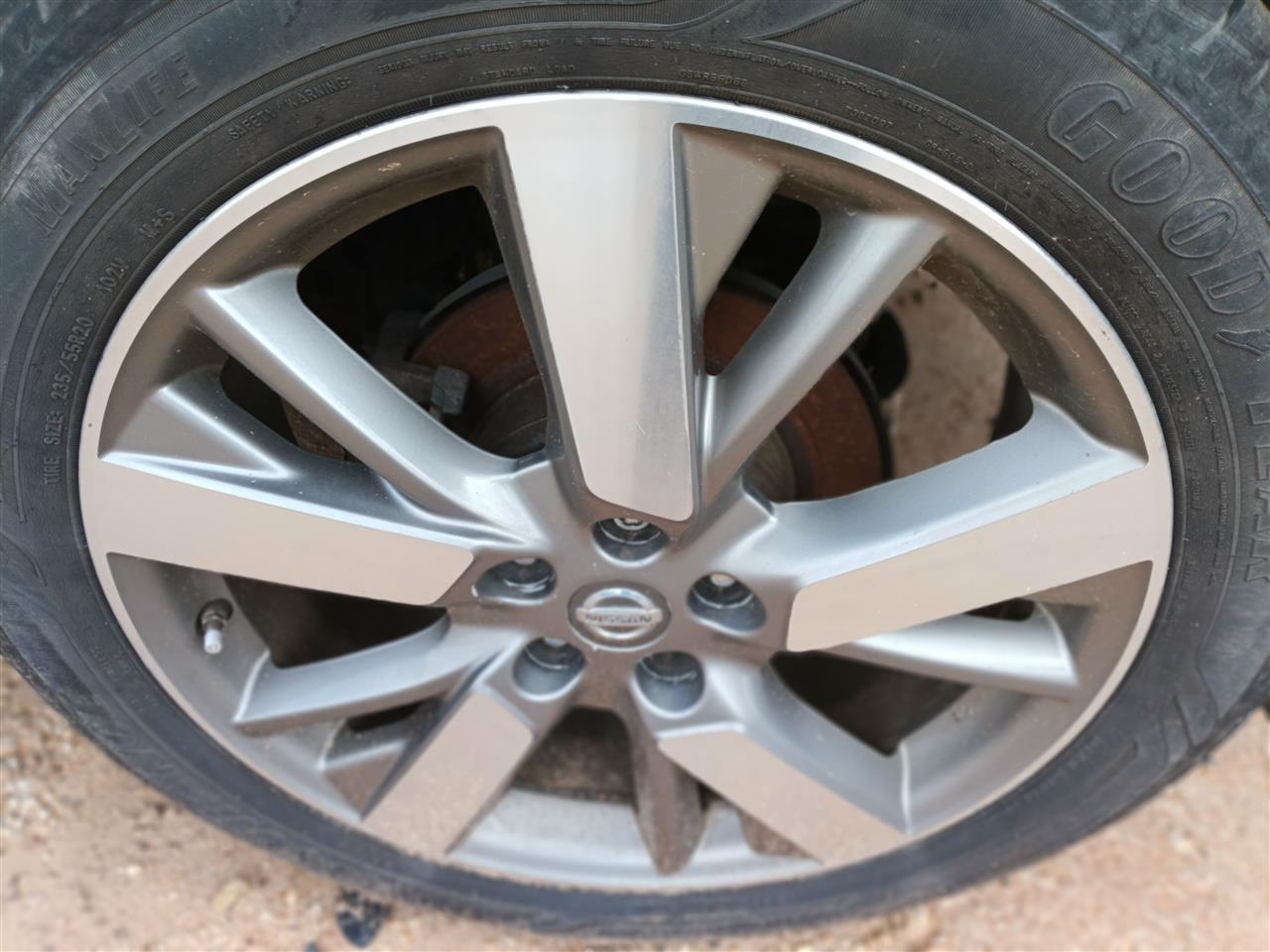 2013 2014 2015 2016 Nissan Pathfinder Wheel Rim 20x7 1 2 alloy 5 Y spoke