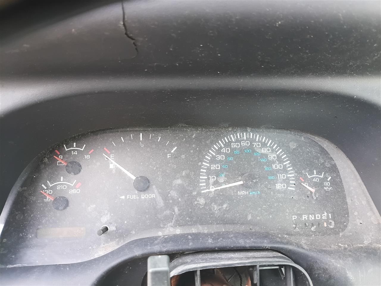 Used OEM Speedometer Instrument Gauge Cluster from 1998 Dodge 1500