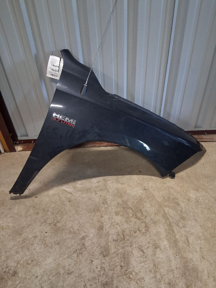 Used OEM Passenger Side Right Fender from 2018 Dodge 1500