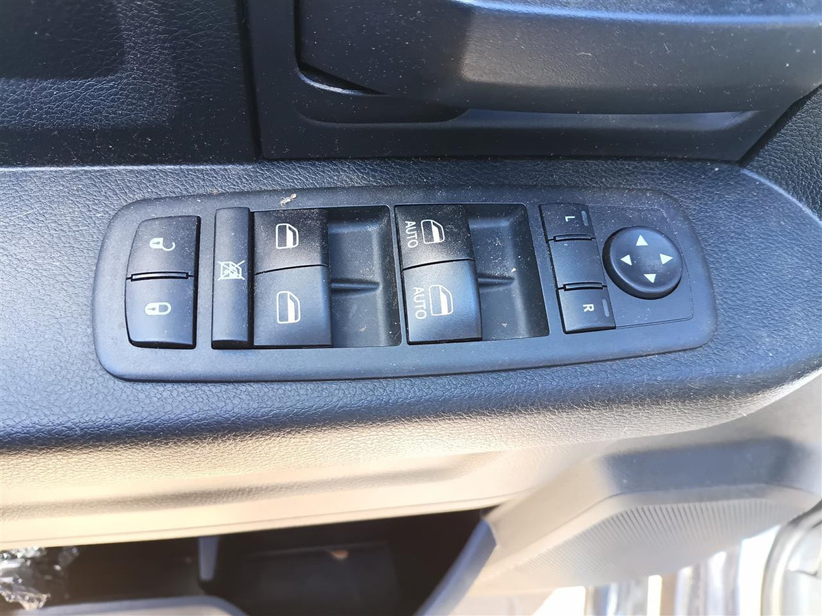 Used OEM Driver Side Left Front Door Window Master Switch from 2018 Dodge 1500