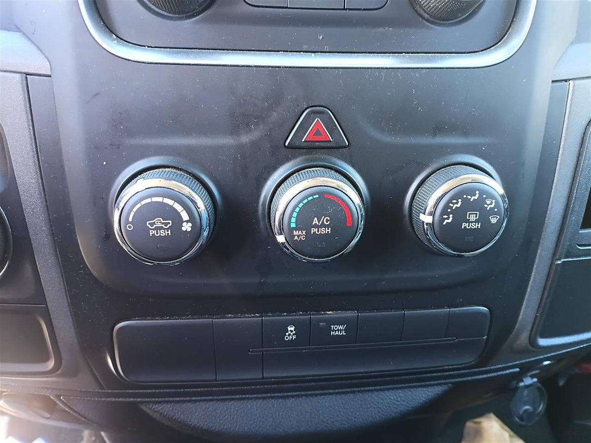 Used OEM AC Heater Temperature Climate Control Unit from 2018 Dodge 1500