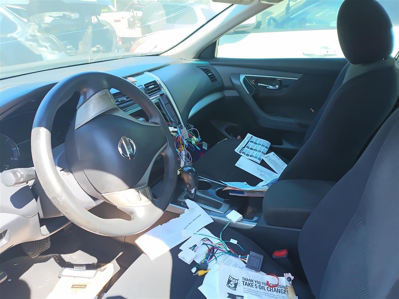 Used OEM Driver Side Left Air Bag from 2013 Nissan Altima