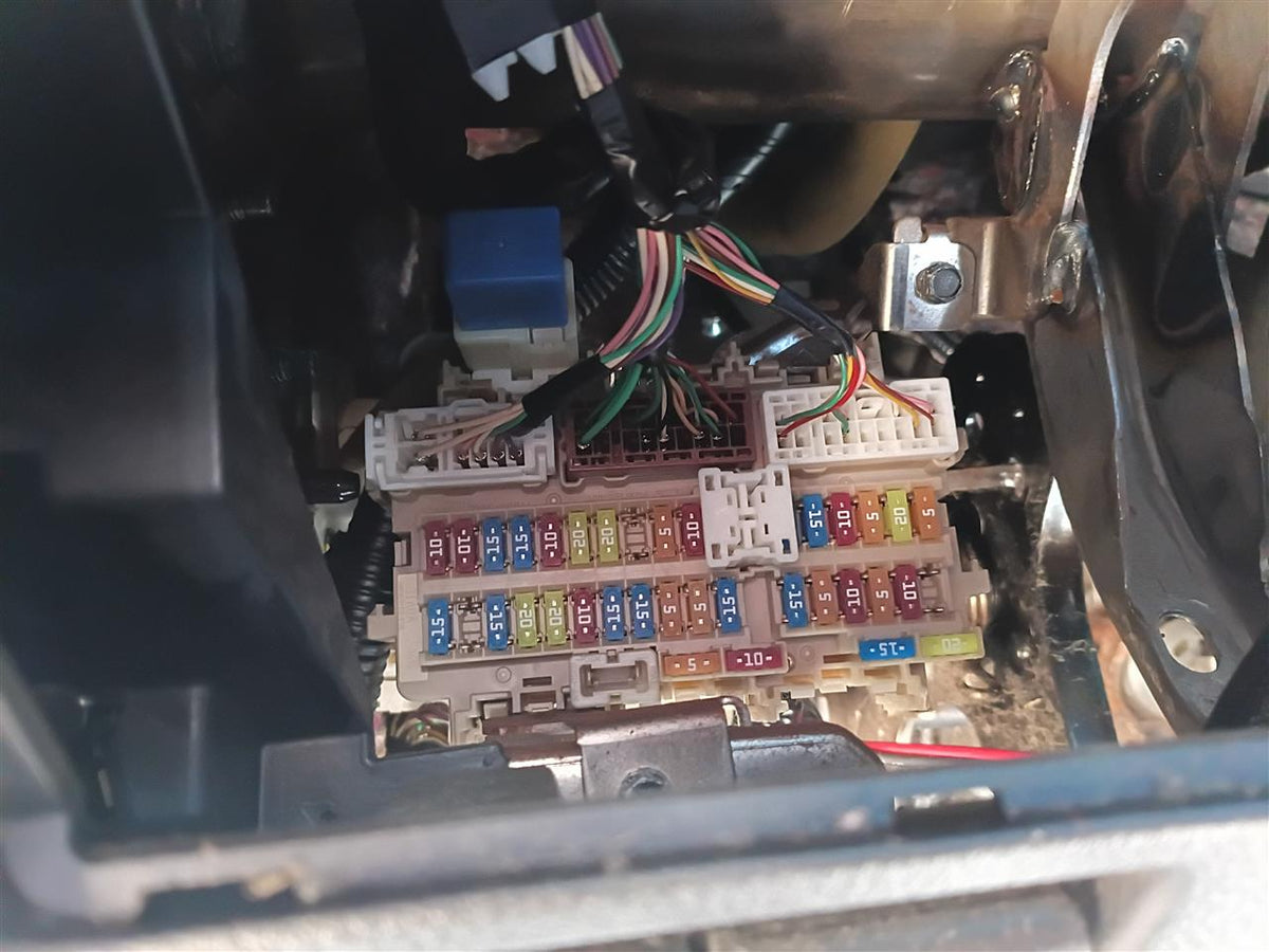 Used OEM Cabin Interior Fuse Box Relay Panel from 2013 Nissan Altima