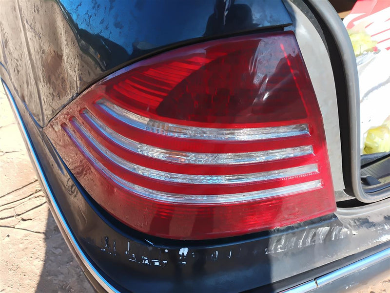 Used OEM Driver Side Left Tail Light Lamp Assembly from 2002 Mercedes S-Class