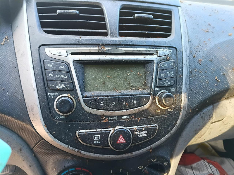 Used OEM Radio Stereo Audio Head Unit from 2012 Hyundai Accent