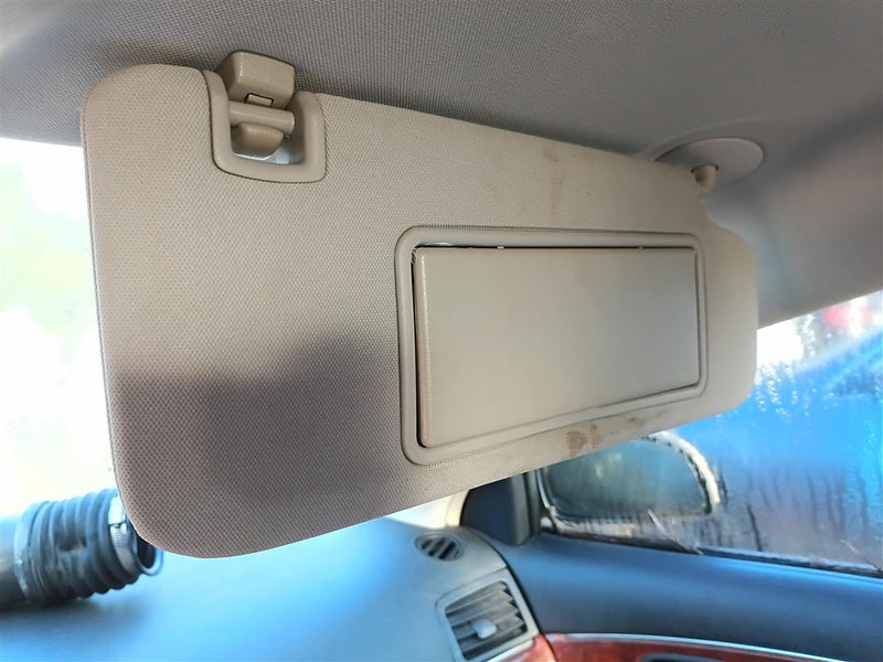 Used OEM Passenger Side Right Sun Visor from 2007 Saturn Aura