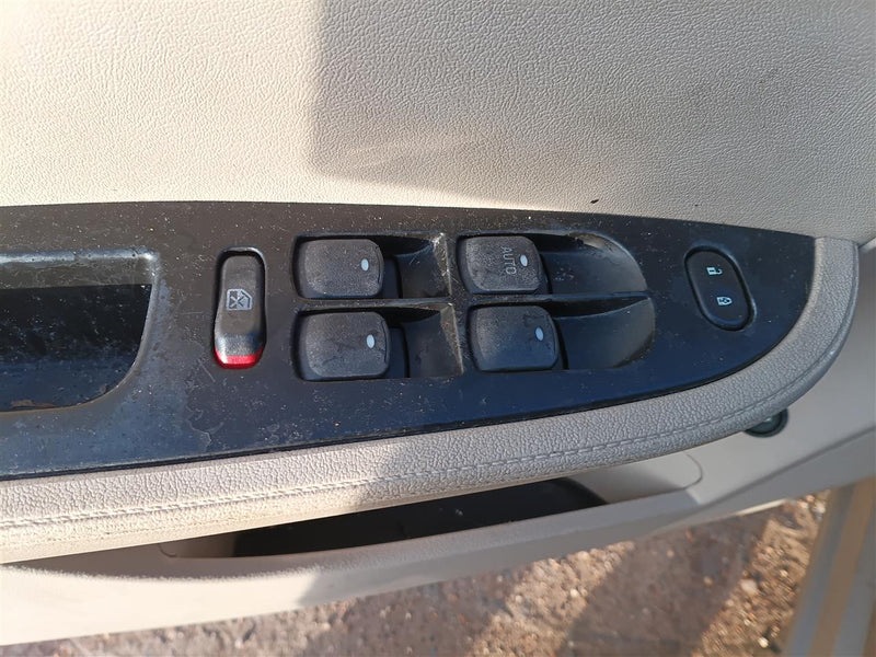 Used OEM Driver Side Left Front Door Window Master Switch from 2007 Saturn Aura