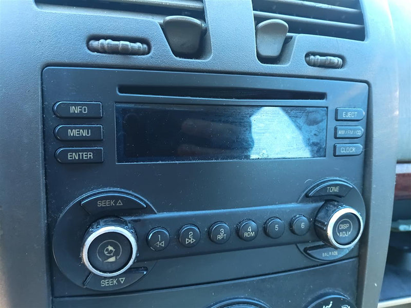 Used OEM Radio Stereo Audio Head Unit from 2006 Chevrolet Malibu