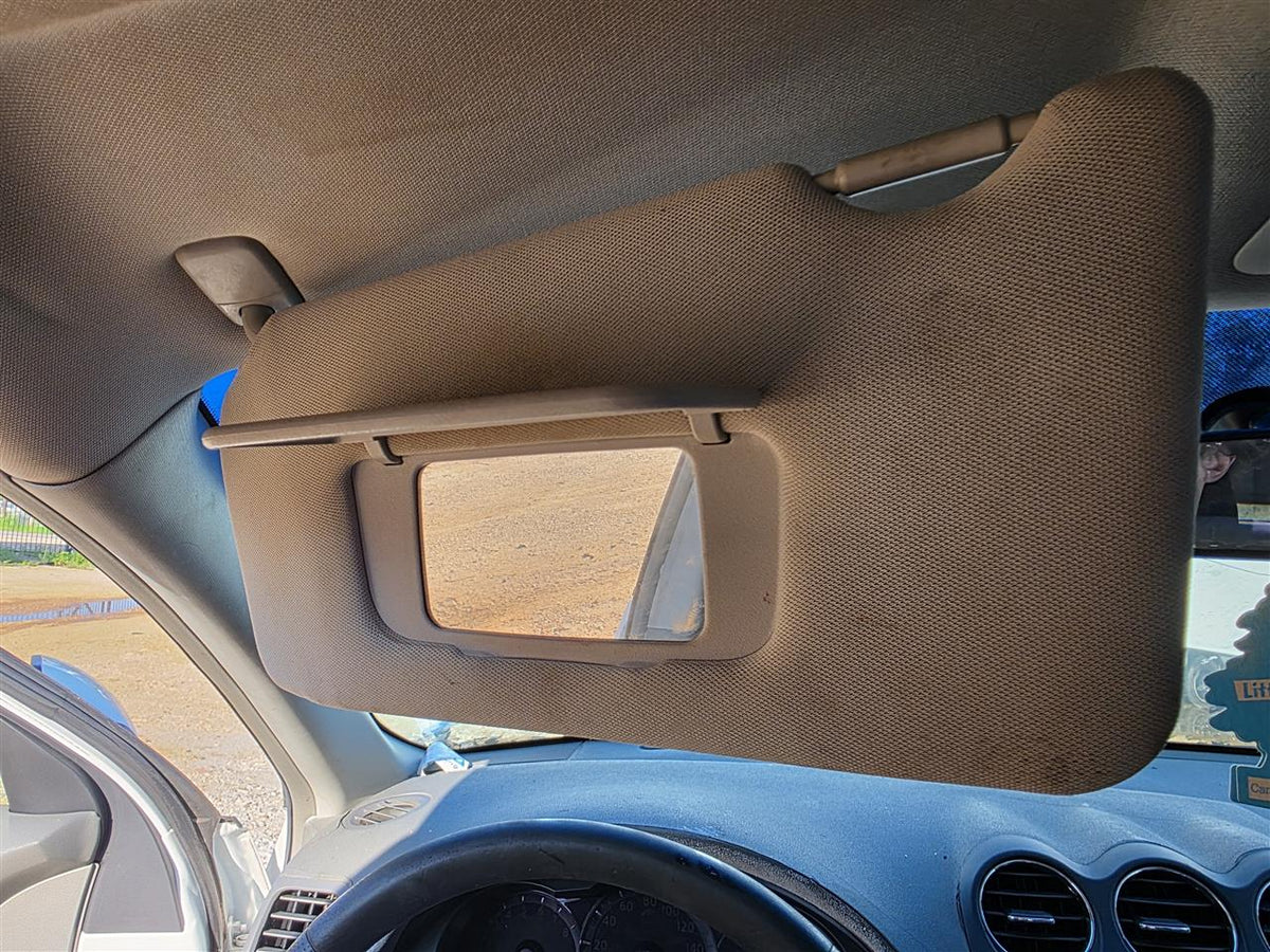 Used OEM Driver Side Left Sun Visor from 2011 Nissan Altima