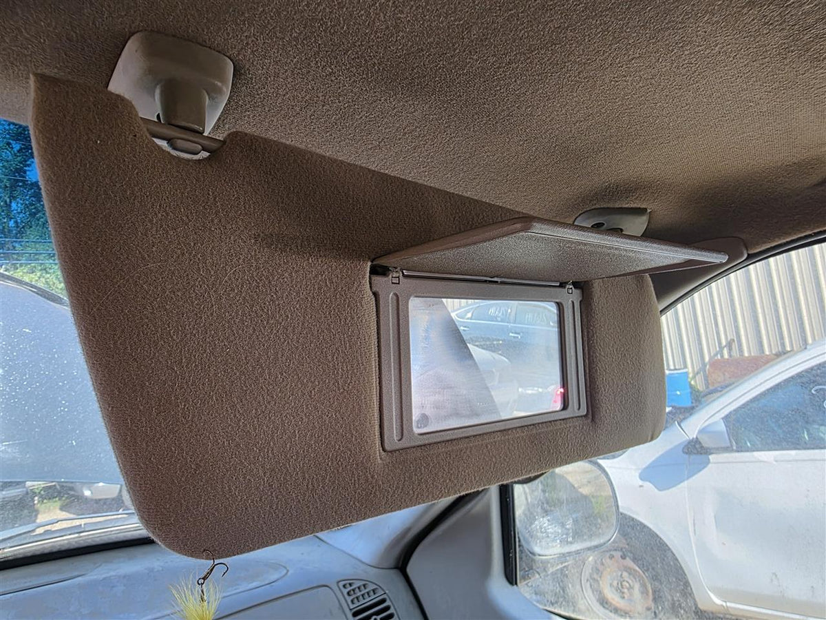 Used OEM Passenger Side Right Sun Visor from 2002 Ford F150