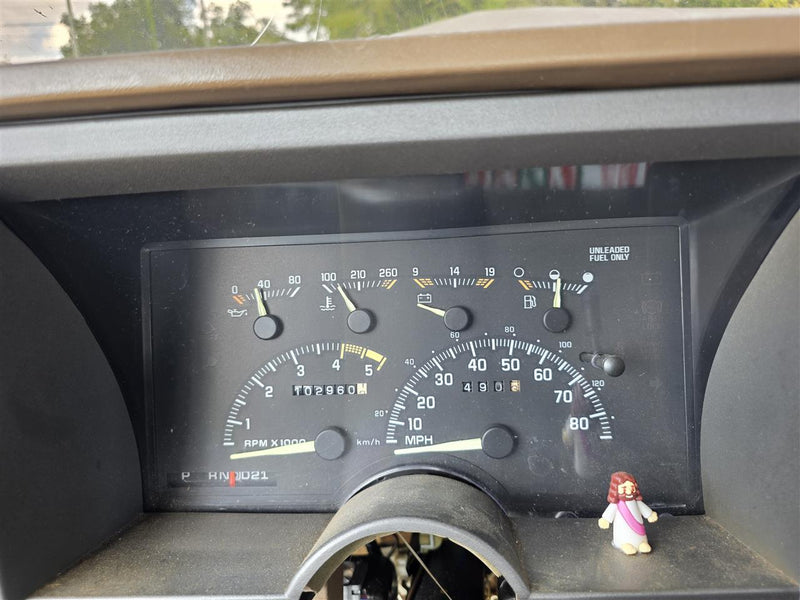 Used OEM Speedometer Instrument Gauge Cluster from 1994 Chevrolet 1500