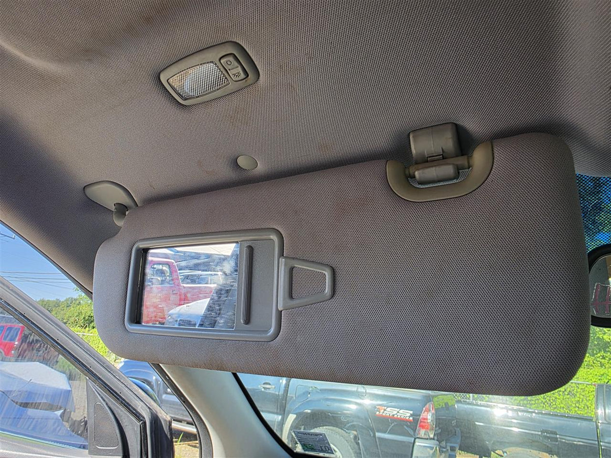 Used OEM Driver Side Left Sun Visor from 2013 Hyundai Santa FE