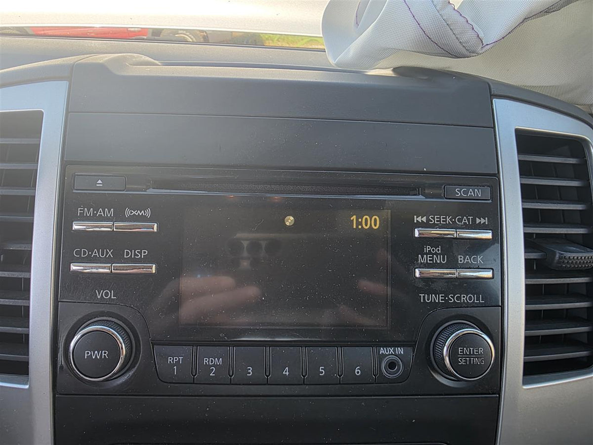 Used OEM Radio Stereo Audio Head Unit from 2014 Nissan Frontier