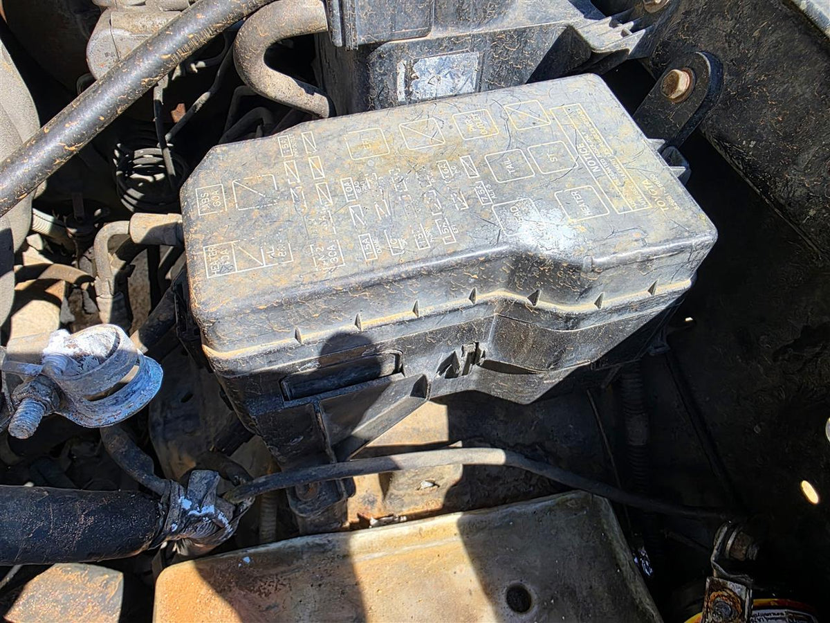 Used OEM Engine Bay Fuse Box Relay Panel from 1999 Toyota Tacoma