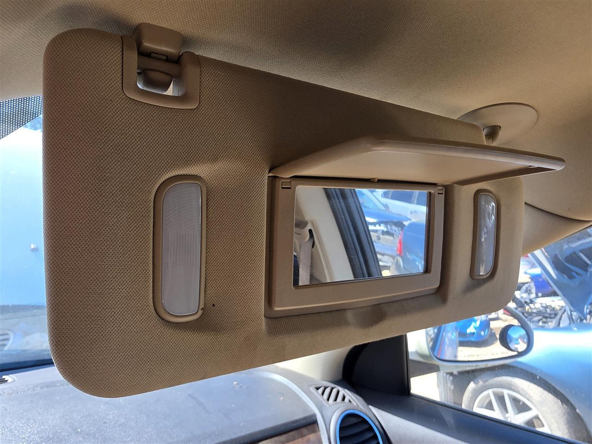 Used OEM Passenger Side Right Sun Visor from 2011 Buick Enclave