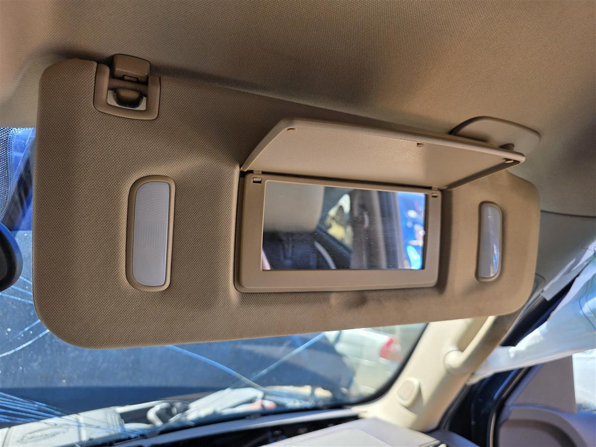 Used OEM Passenger Side Right Sun Visor from 2011 Chevrolet Tahoe