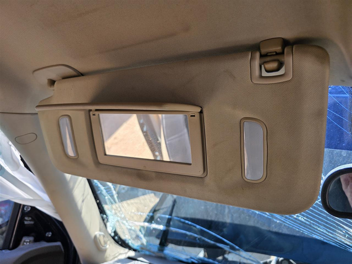 Used OEM Driver Side Left Sun Visor from 2011 Chevrolet Tahoe