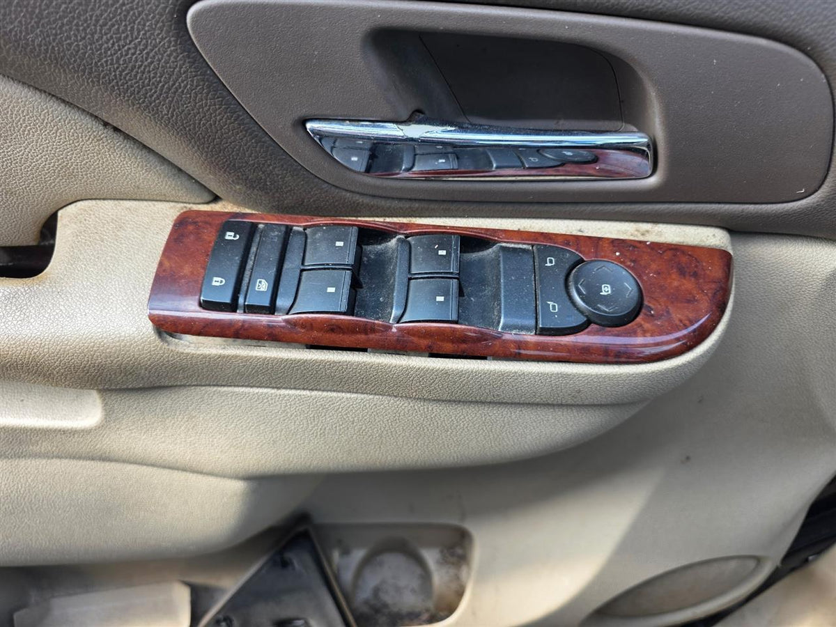 Used OEM Driver Side Left Front Door Window Master Switch from 2011 Chevrolet Tahoe