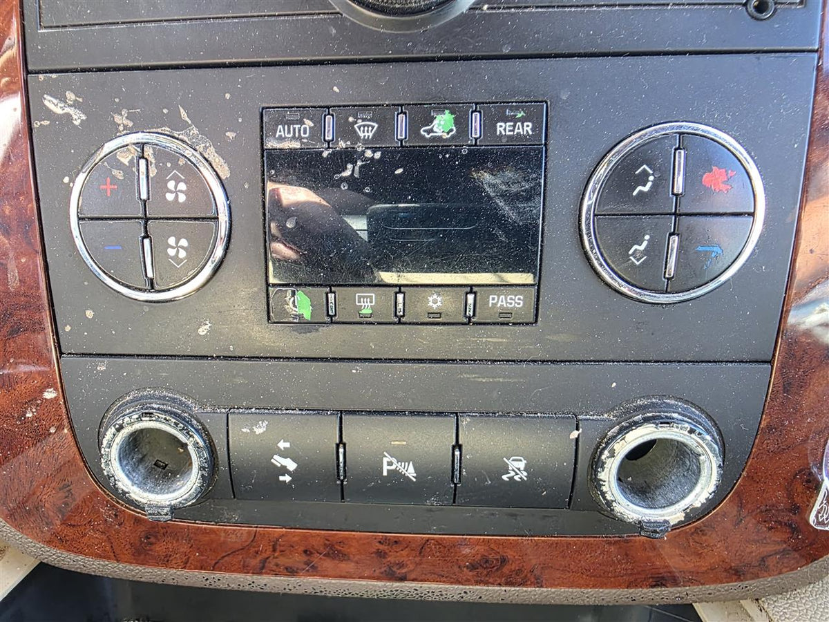 Used OEM AC Heater Temperature Climate Control Unit from 2011 Chevrolet Tahoe