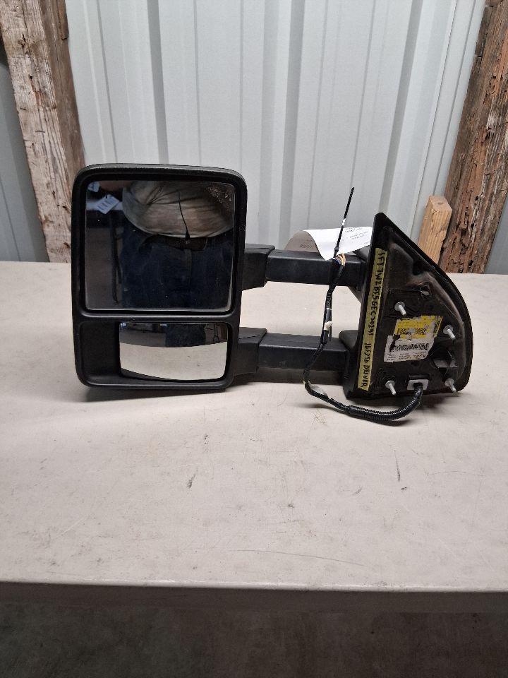 Used OEM Left Driver Side View Door Mirror from 2016 Ford F250SD