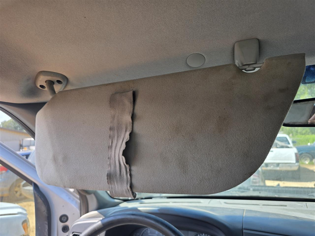 Used OEM Driver Side Left Sun Visor from 2006 Ford