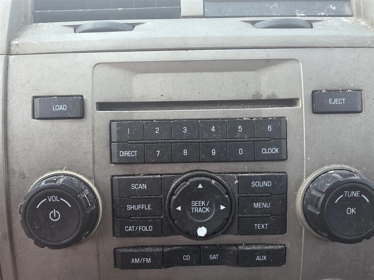 Used OEM Radio Stereo Audio Head Unit from 2008 Ford Escape