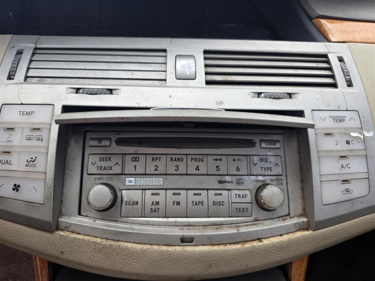 Used OEM Radio Stereo Audio Head Unit from 2007 Toyota