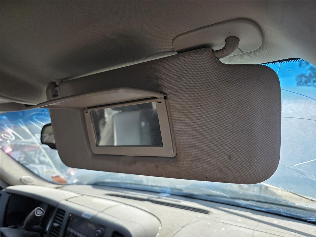 Used OEM Passenger Side Right Sun Visor from 2009 Chevrolet Silverado 1500
