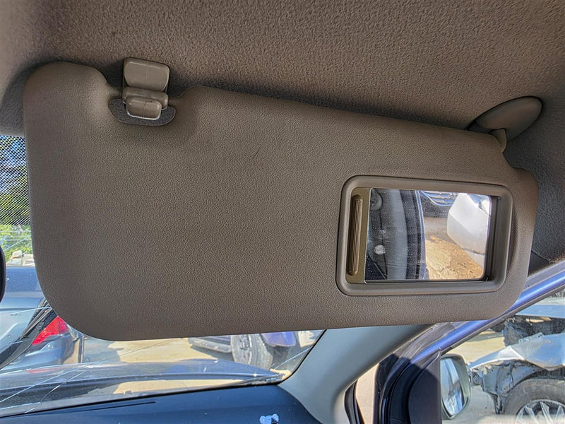 Used OEM Passenger Side Right Sun Visor from 2007 Toyota