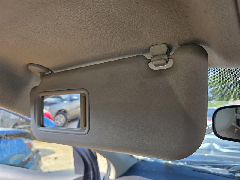 Used OEM Driver Side Left Sun Visor from 2007 Toyota