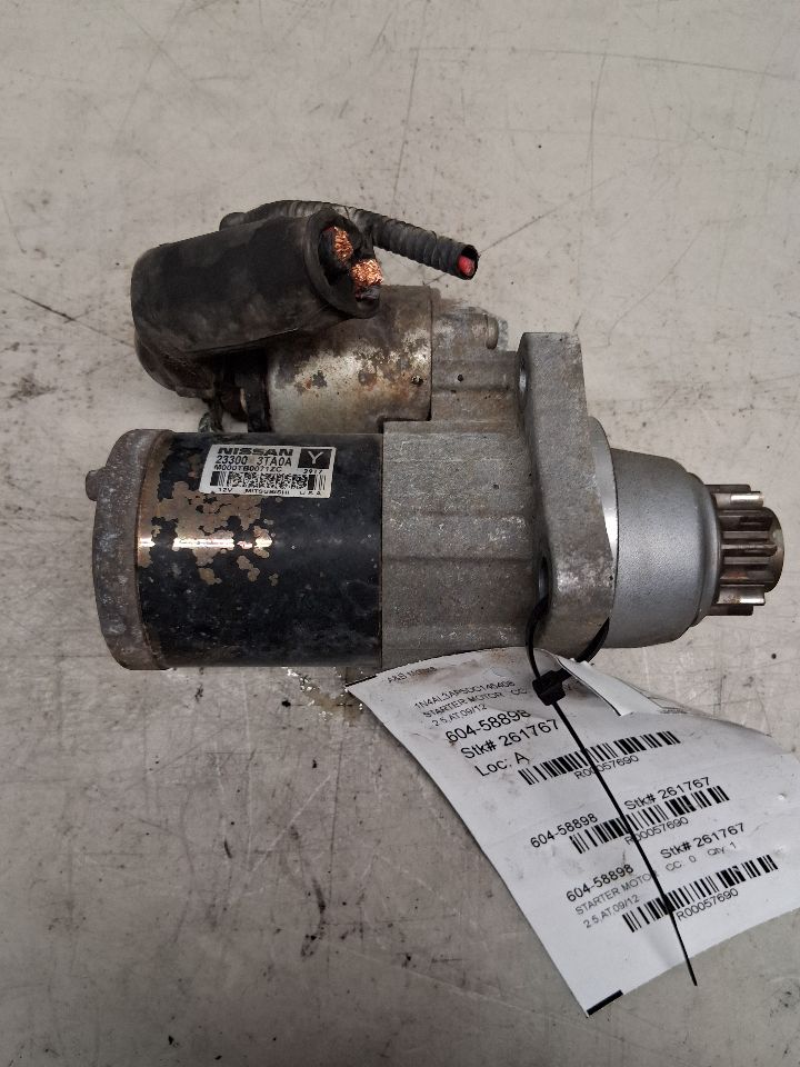 Used OEM Engine Starter Motor from 2013 Nissan Altima