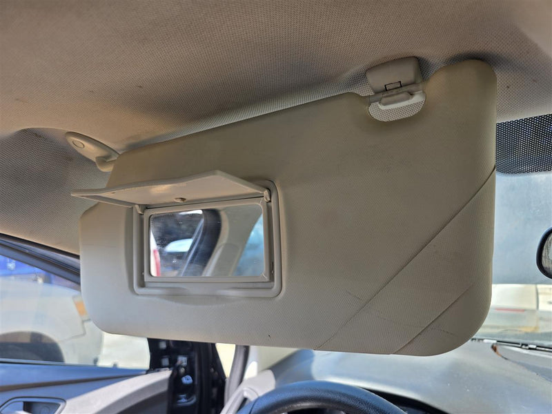 Used OEM Driver Side Left Sun Visor from 2012 Ford Focus