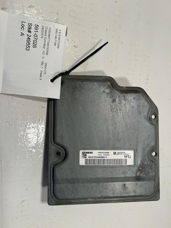 2004 2005 2006 Cadillac SRX, Cadillac CTS Chassis Cont MOD Transmission RH front engine compartment