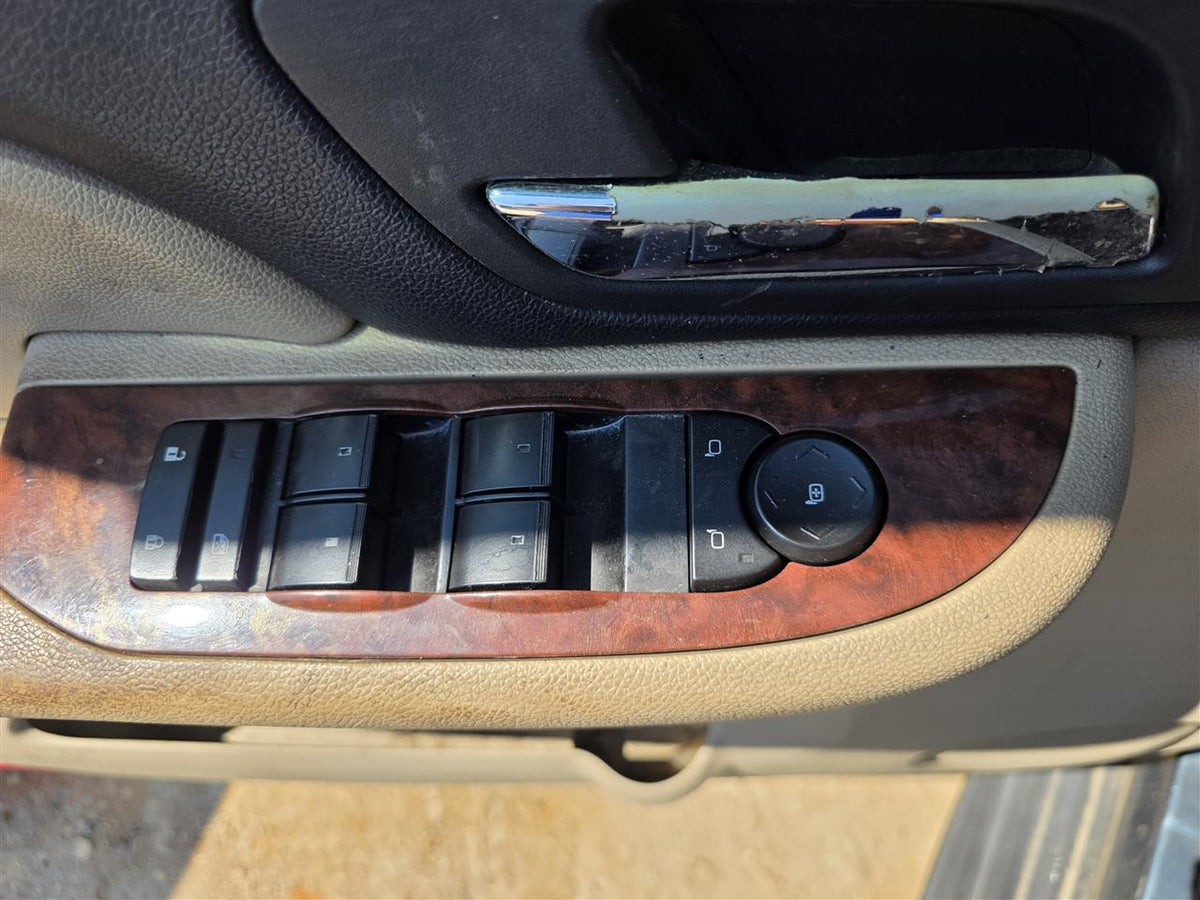 Used OEM Driver Side Left Front Door Window Master Switch from 2008 Chevrolet Tahoe