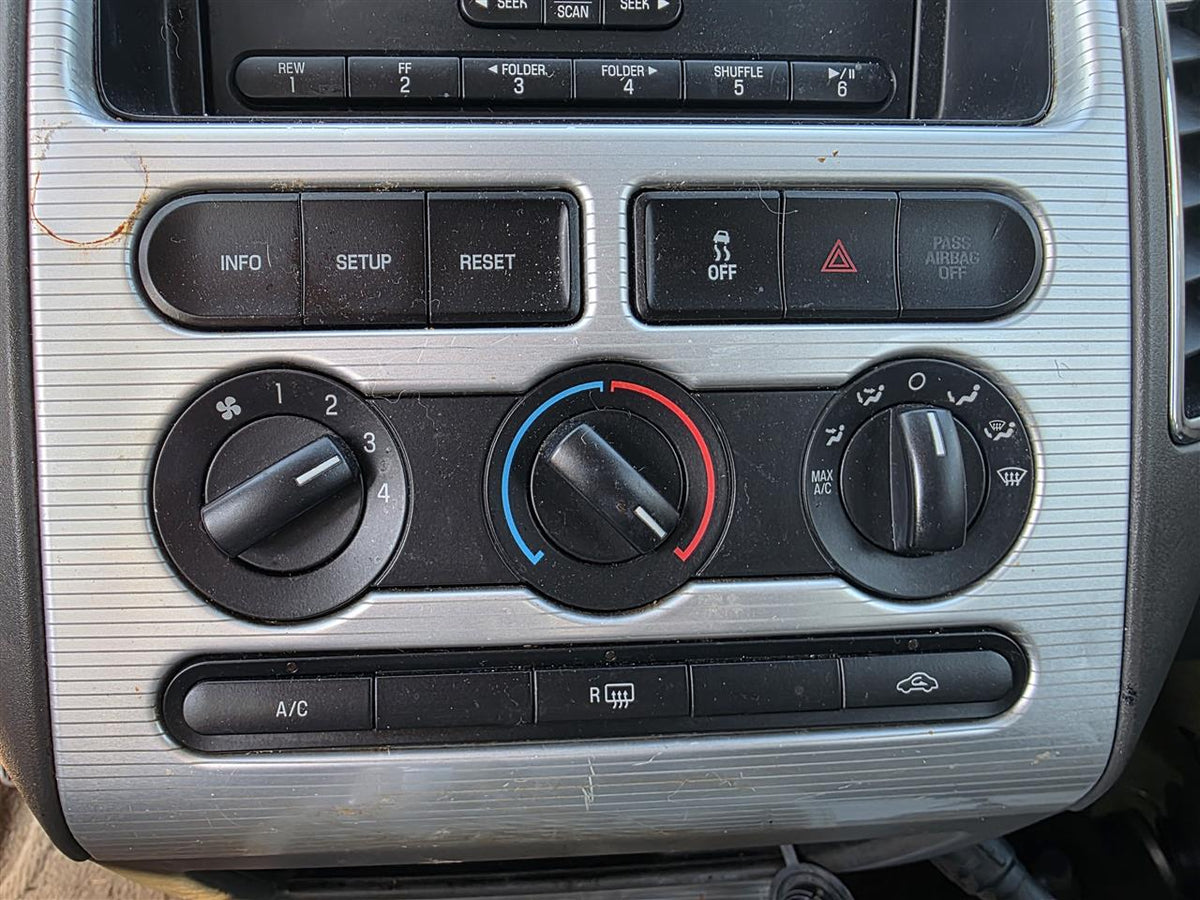 Used OEM AC Heater Temperature Climate Control Unit from 2007 Ford Edge