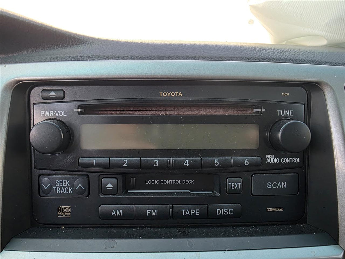 Used OEM Radio Stereo Audio Head Unit from 2003 Toyota 4 Runner