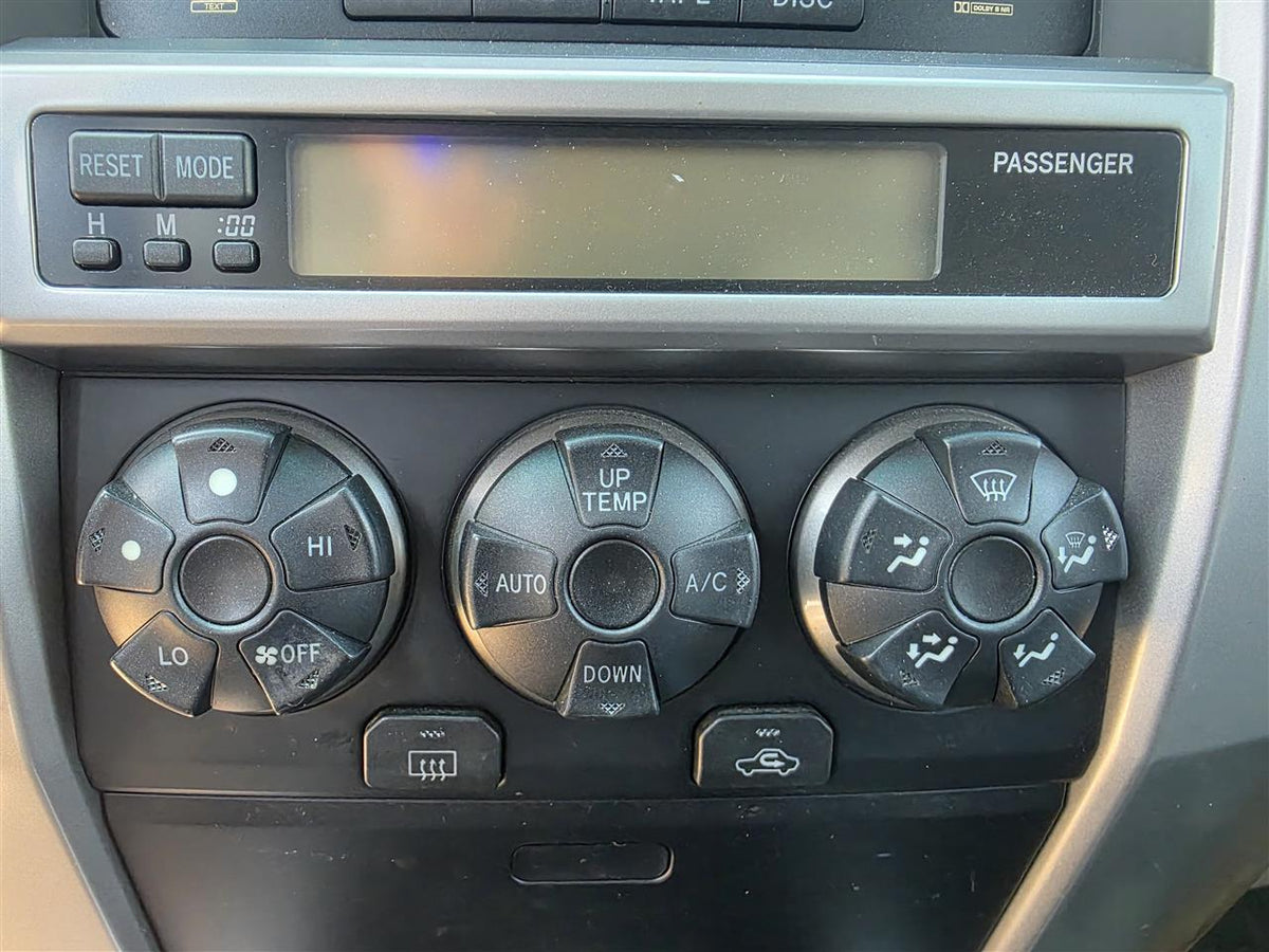 Used OEM AC Heater Temperature Climate Control Unit from 2003 Toyota 4 Runner