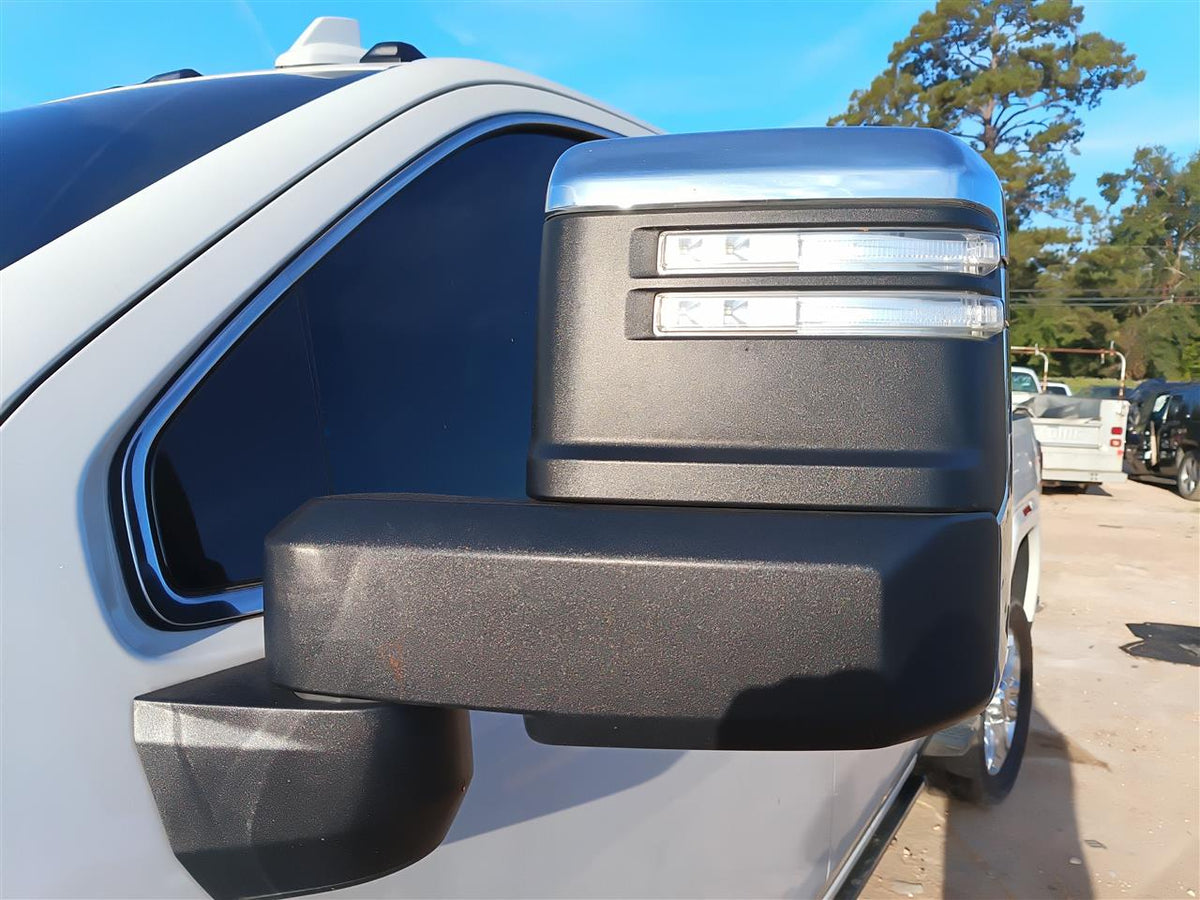 Used OEM Left Driver Side View Door Mirror from 2023 GMC Sierra Denali 2500