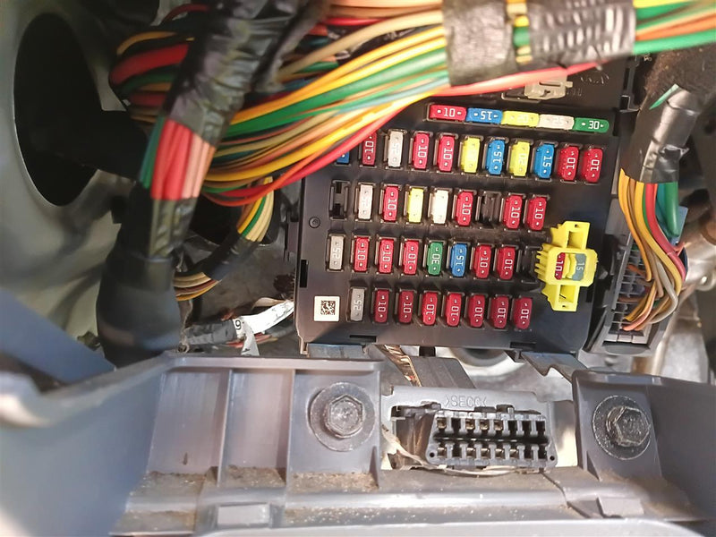 Used OEM Cabin Interior Fuse Box Relay Panel from 2011 Kia Rio