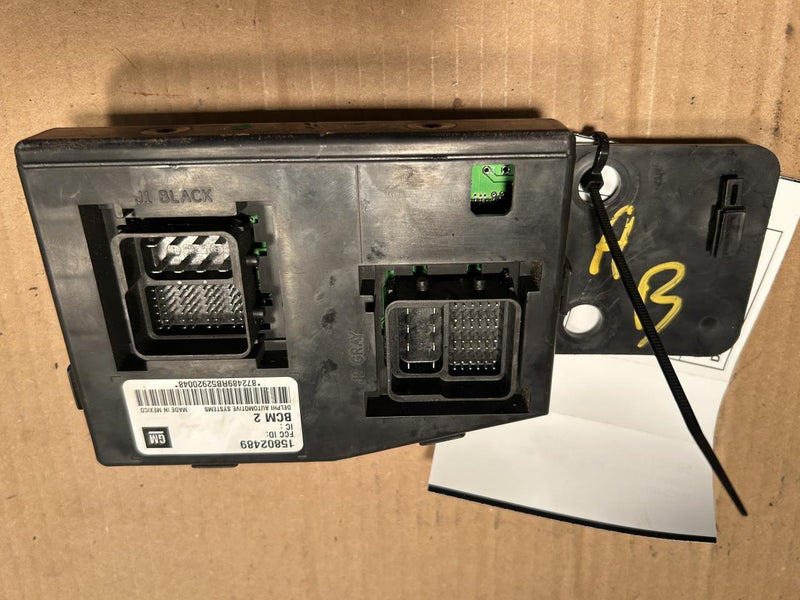2005 2006 Chevrolet Colorado, GMC Canyon, Isuzu I280, Isuzu I350 Chassis Cont MOD Body Control BCM RH kick panel