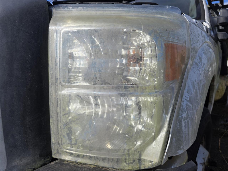 Used OEM Driver Side Left Headlight Headlamp Assembly from 2013 Ford F350SD